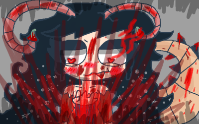 dinner time... (Lizy art. WARNING: BLOOD AND GORE)