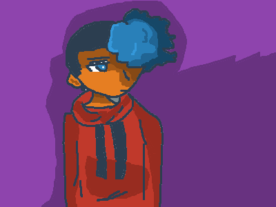 Me trying to draw me in an anime