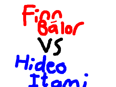Finn Balor Vs Hideo Itami