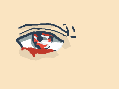 3rd round for the eye contest Sasukas eyes perfect