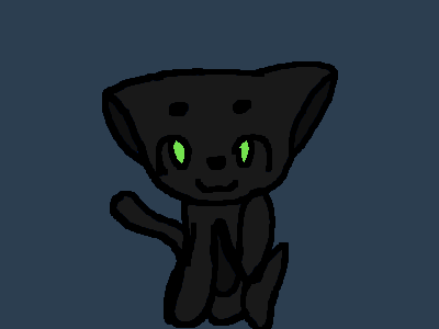 Black cat for Exotic_Butters2