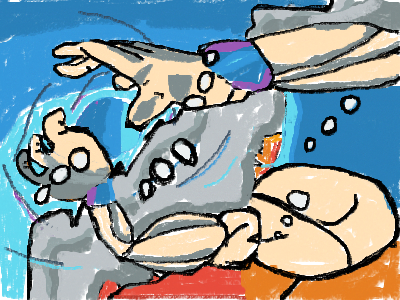 ultra instinct Goku KAMEKAMEHA (now polished)