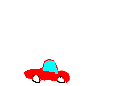 Blow up car