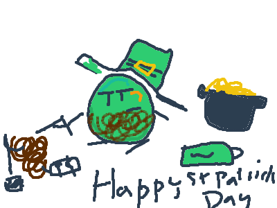 Happy st. Patrick's day! 