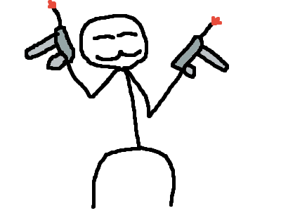 2 Machine pistols!