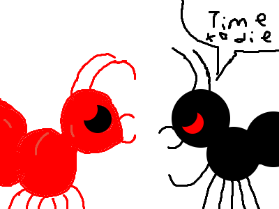 ant battle