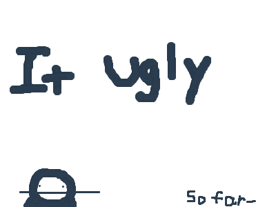 I- I made a mask out of paper and-