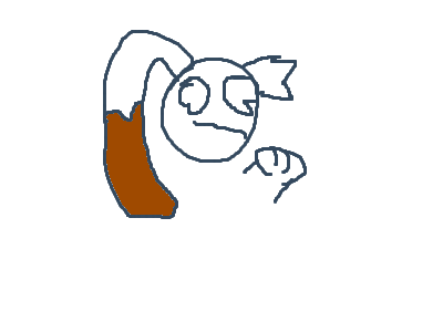 My ear has been deleted and yeeted D: