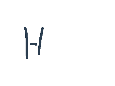 H (to get out of court)