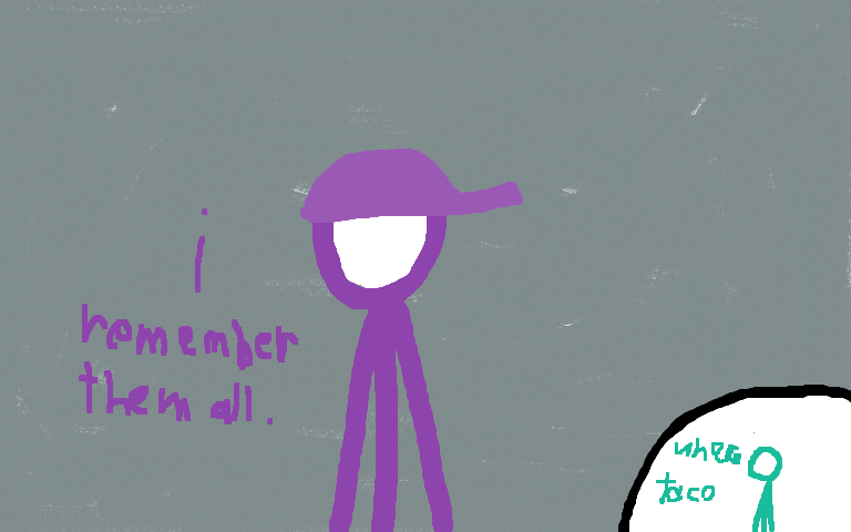 "how's purple self-aware"