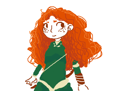 Merida doodle :p