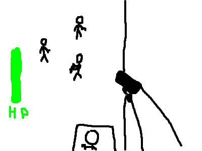 First person shooter game