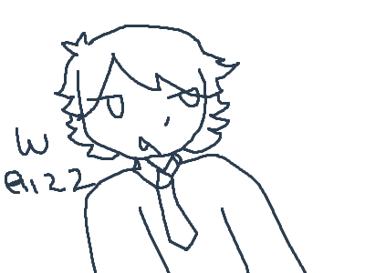 HE SO FUN TO DRAW HOL UP