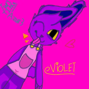I had nothing to do, so I put a fanart of violet