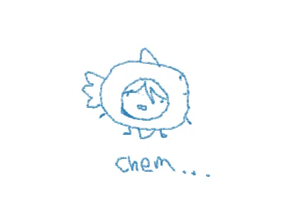 just finished chem final