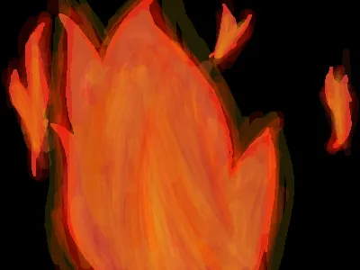 I drew fire