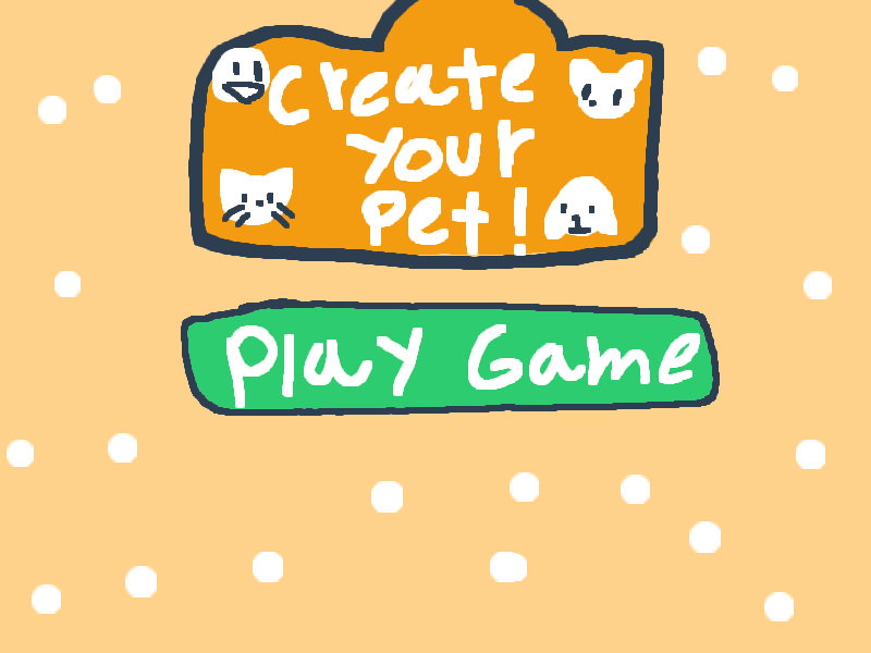 Create your PeT game