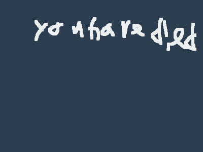 ending screen of life