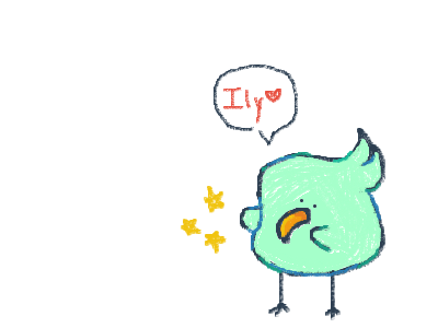 LoveBird (If you're sad, he's here for you <3)