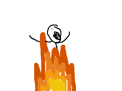 Perishing in the flames