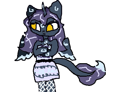 made my Oc into fnaf :D (flashing)