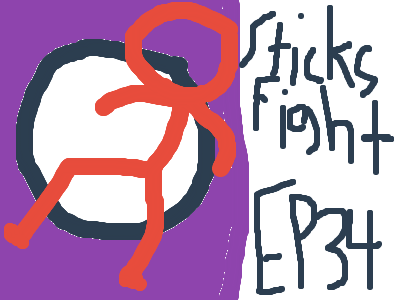 Sticks Fight Ep 34 Red Drown On Wave