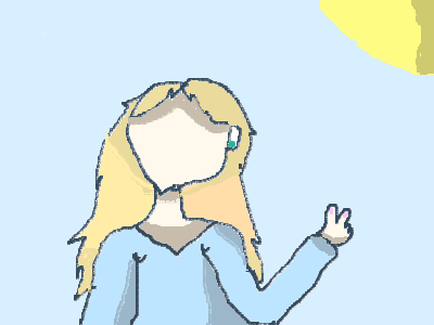 the girl  with no face