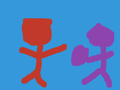 stickman fight part.1 and2.