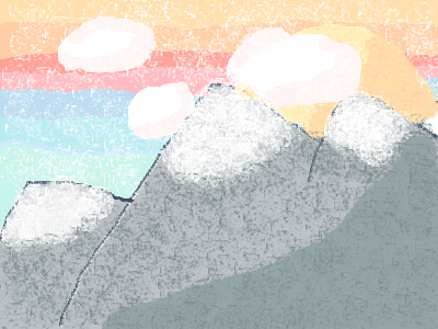 the clouds and mountainzzzzzzzzzz