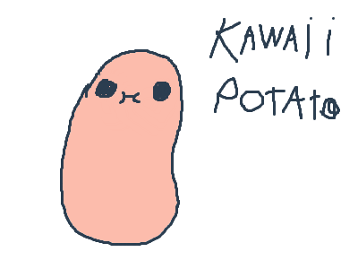 kawaii potato :3