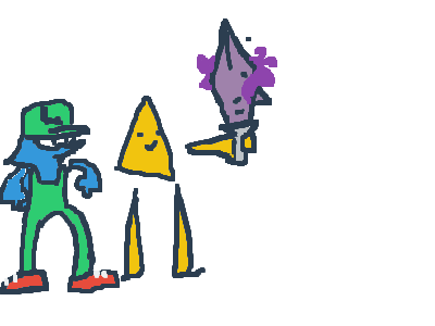 Tranga with Sharkblade With luigisonid8