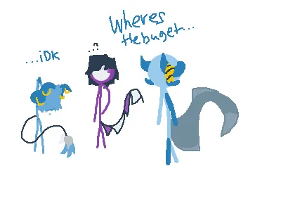 More simpler stick figure personas (just the 3)