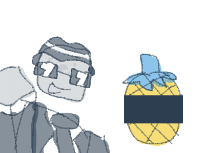 Who turned bro into a Pineapple??