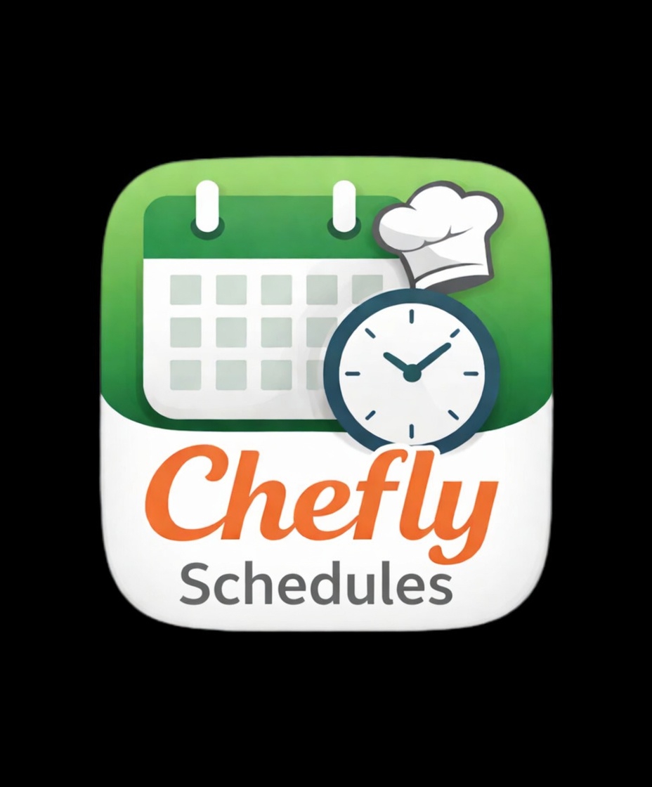 Chefly Schedules  - Alpha Test