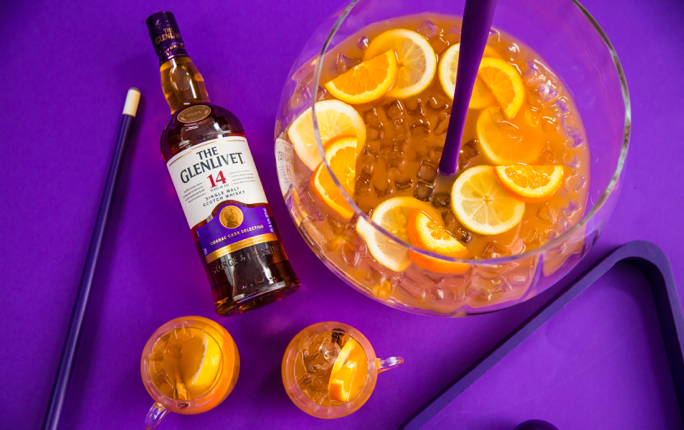 The Glenlivet Punch The Glenlivet Punch Single Malt Scotch Whisky Cocktail