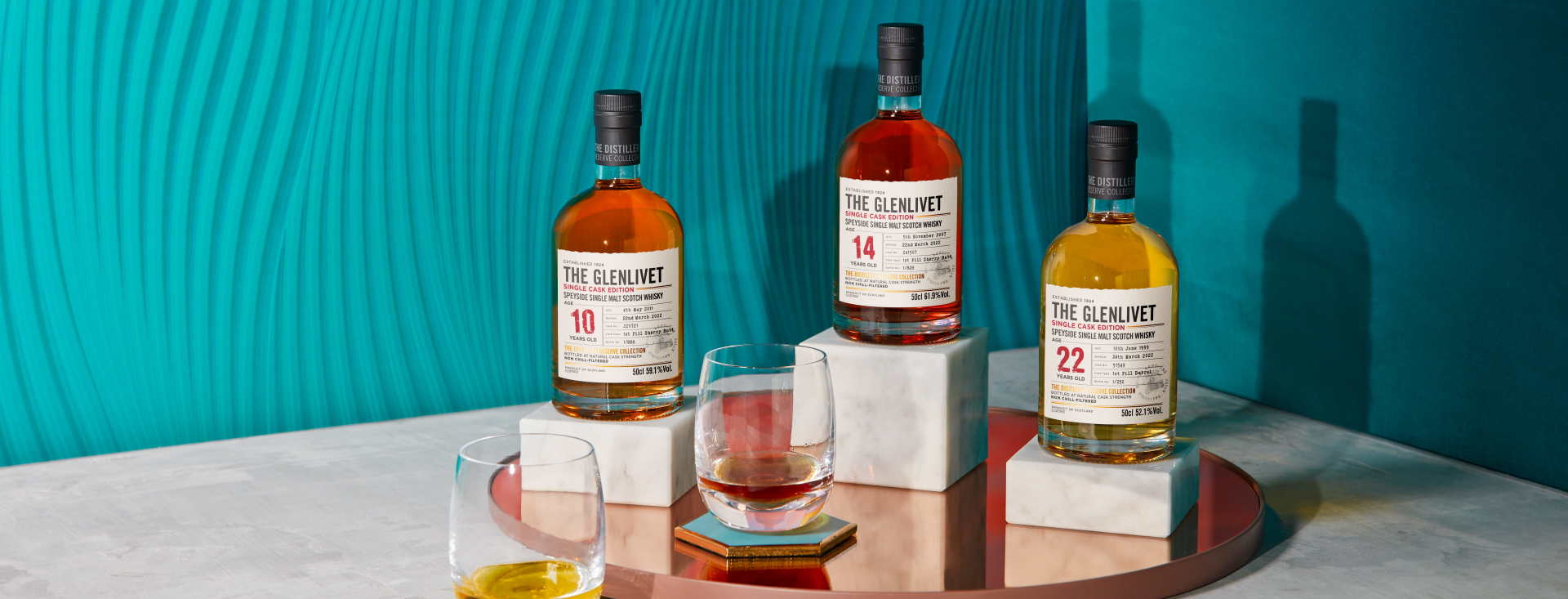The Glenlivet Distillery Reserve 2022 Collection The Glenlivet Distillery Reserve 2022 Collection
