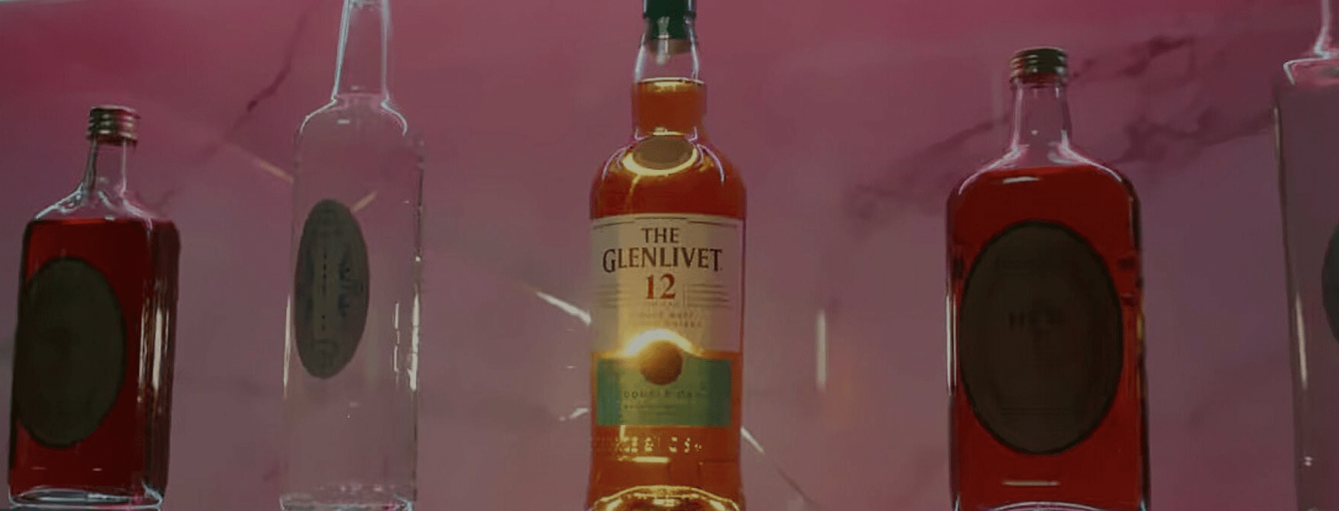 Bottles of The Glenlivet Bottles of The Glenlivet