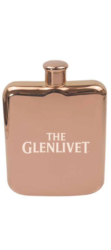 The Glenlivet Rose Gold Hip Flask