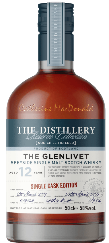 ENGRAVED 12 Year Old Single Cask Butt 2019