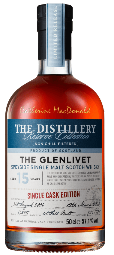 ENGRAVED 15 Year Old Single Cask Butt 2020