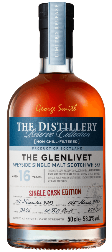 ENGRAVED 16 Year Old Single Cask Butt 2020
