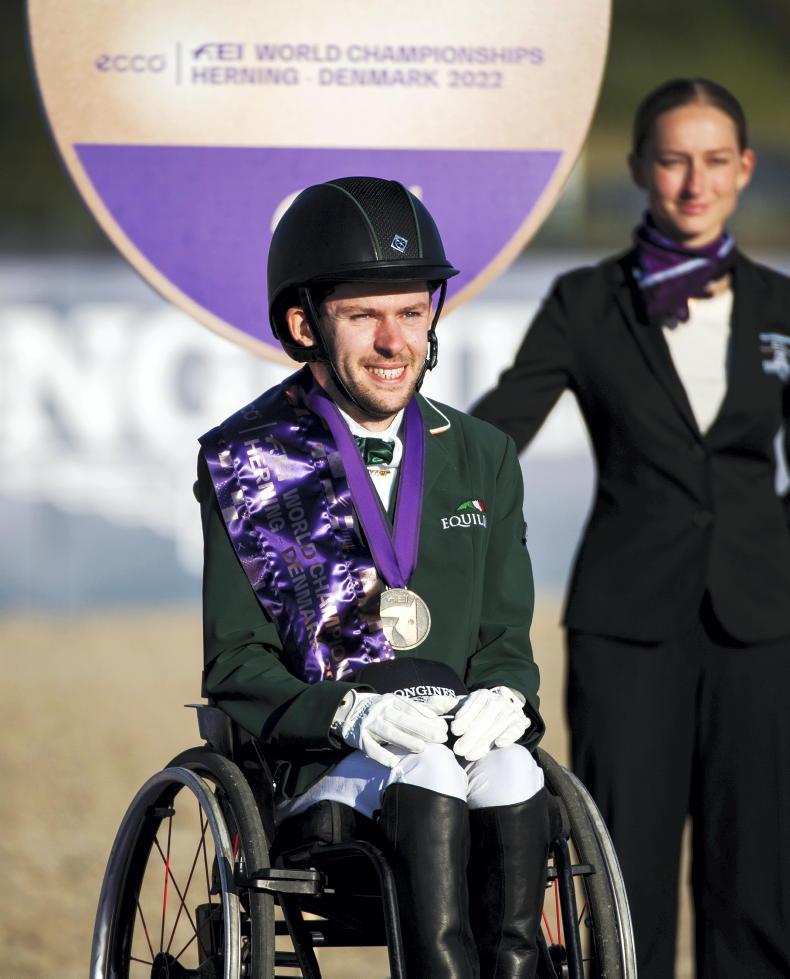 NEWS: Murphy wins Ireland's first para dressage World medal - Vimarsana News