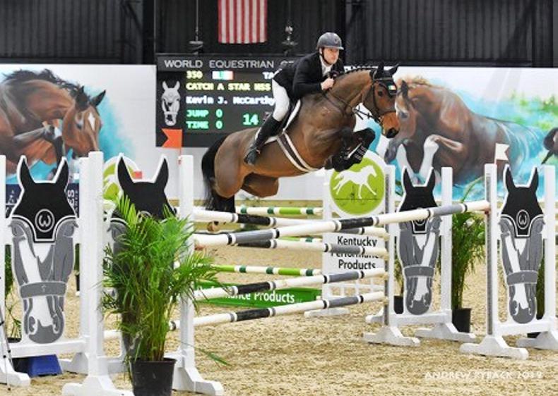 SHOW JUMPING 25,000 Grand Prix win for McCarthy