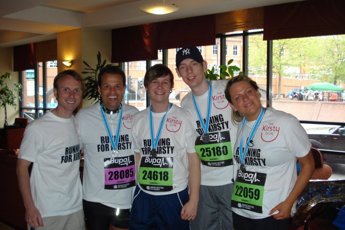 GSD Team after Bupa Great Manchester Run 2010