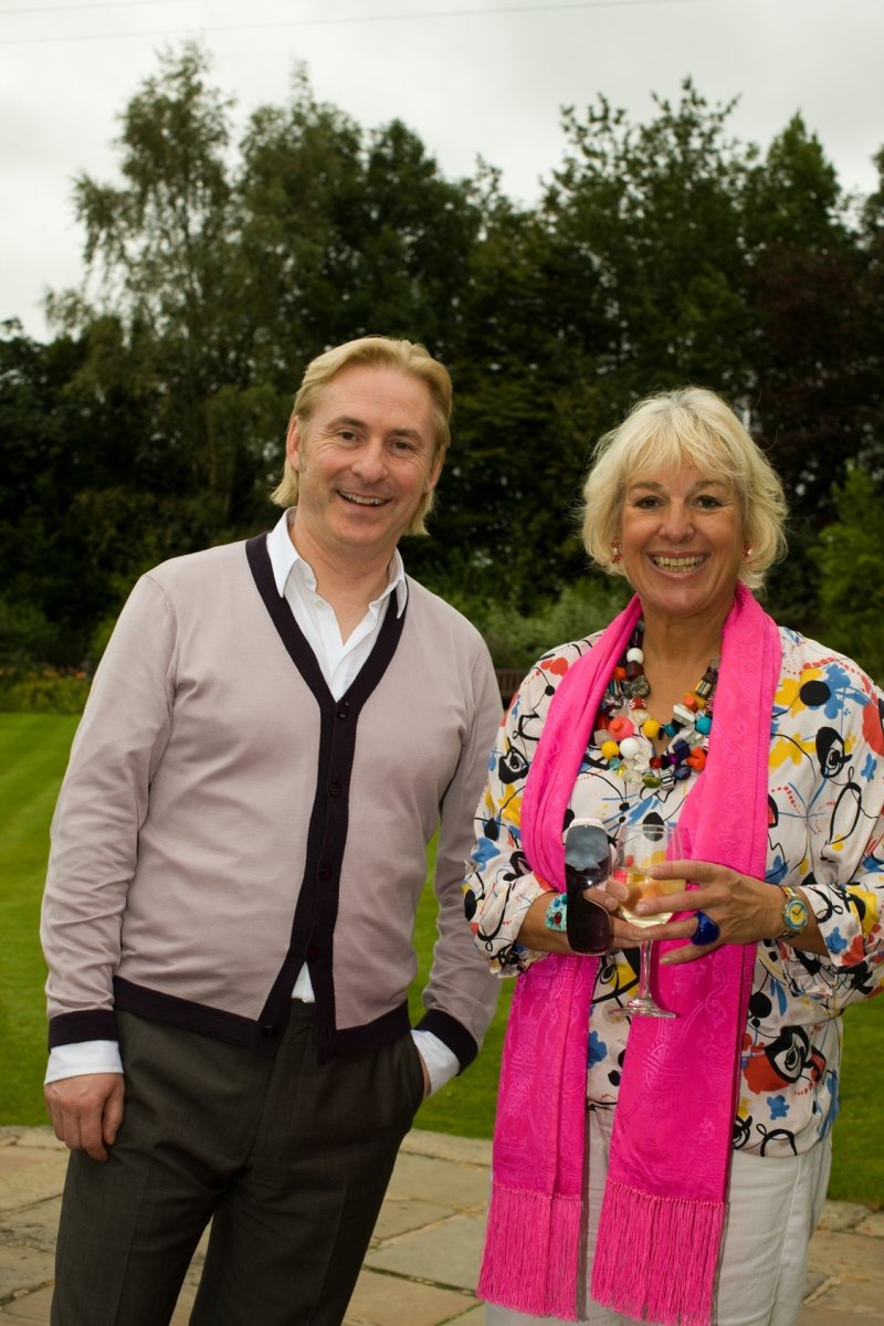 Kevin Horkin with Carol Thatcher