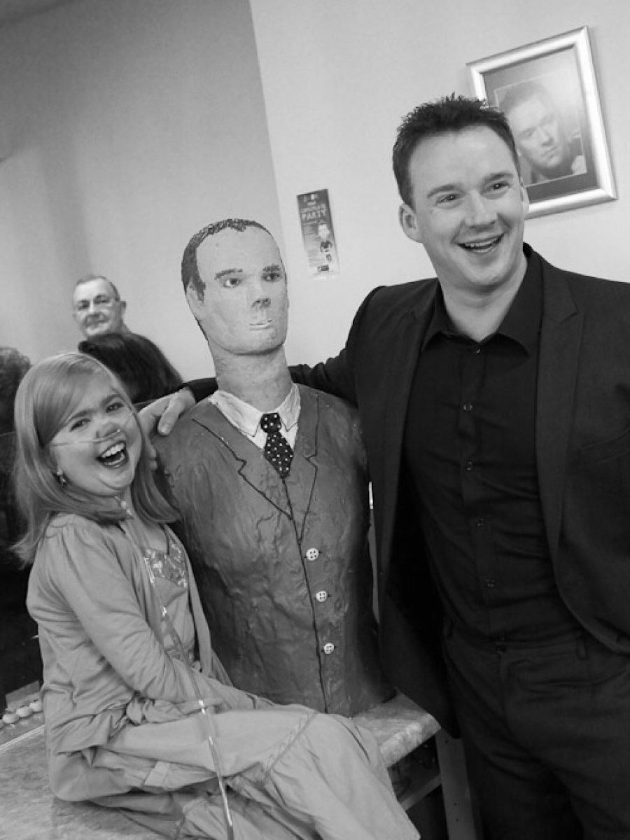 Kirsty with Chocolate & Real Russell Watsons