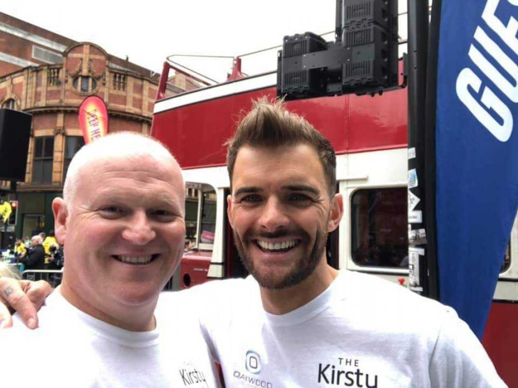 Great Mcr Run 2019 Nigel & Oliver