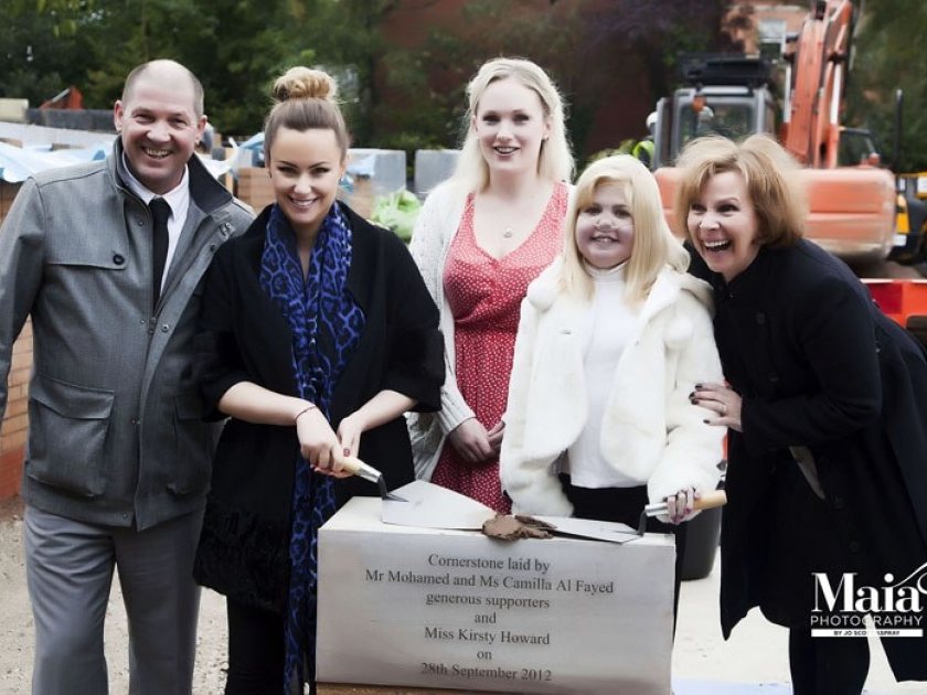 Laying the Cornerstone