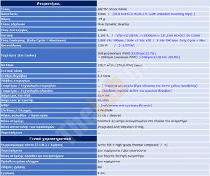 A21 Specification table 2  Arctic Freezer  I11 Single Tower SFF CPU Air Cooler Review