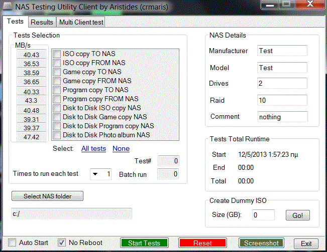 NAS Bench Tool